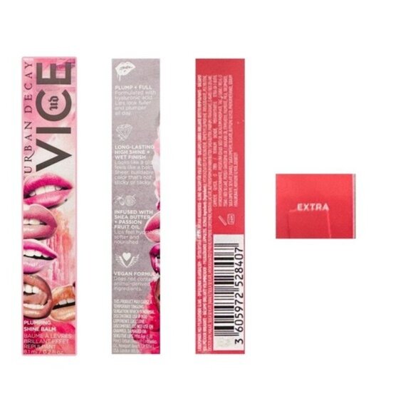 NEW Urban Decay Lip Balm Vice Plumping Lip Color Extra FACTORY SEALED .2 Oz. - Picture 6 of 13